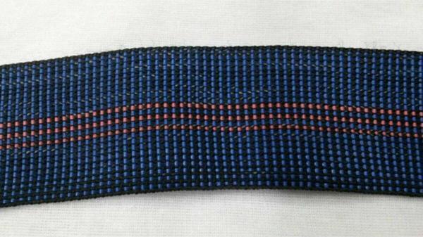 Mor Salkım Home 50 Mm Genişlik Dagcılık Icin Kalın Dokuma Elastik Şerit Lacivert Renk Polyester (5 Metre) - Image 1