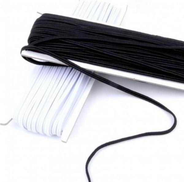 Mor Salkım Home Ysssı Süper Bebe Lastik Ip 5 Mm Kalınlık 1/18 Kat Beyaz 10 Mt - Image 1
