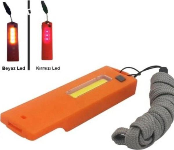 Mor Salkım Home Acil Durum Led Aydınlatmalı Taşınabilir Hayatta Kalma Deprem Düdüğü 3 Modlu - Image 1
