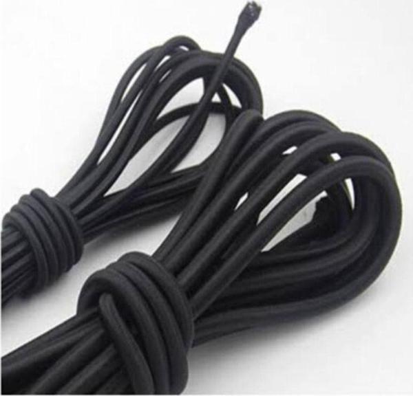 Mor Salkım Home Yuvarlak Lastik Ip 2,5 Mm Kalınlık Sert Dayanıklı 1/18 Kat - Image 1