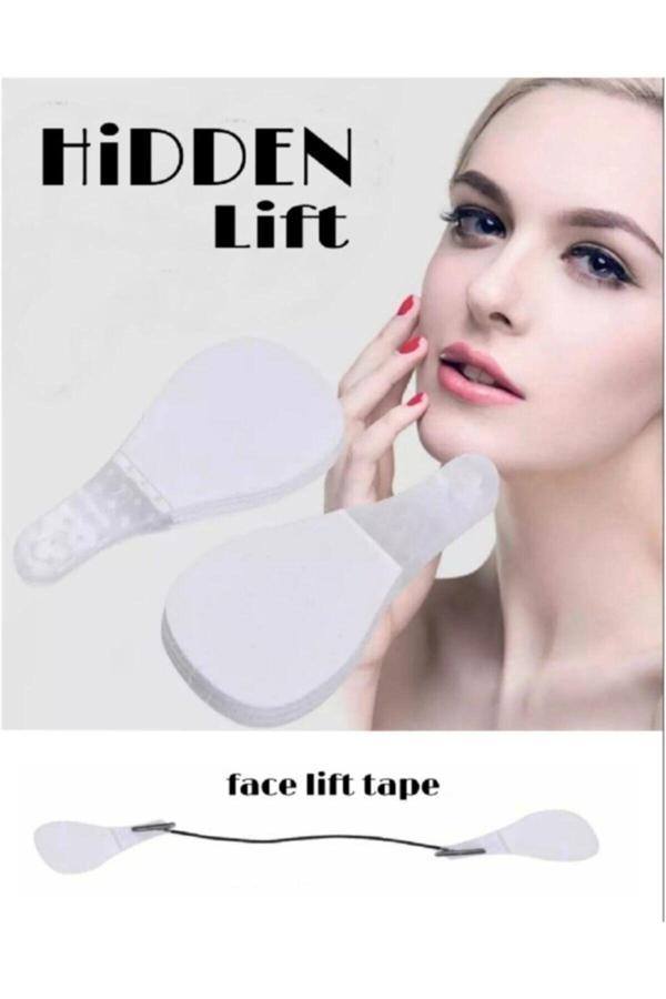 Mor Salkım Home Hidden Lift Yüz-Boyun Germe Bantları 20 Adet (İpi Dahil) - Image 1