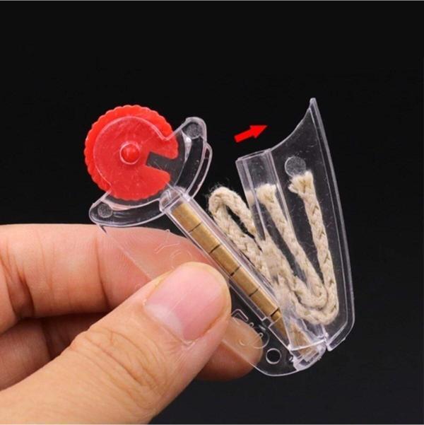 Mor Salkım Home Zippo Çakmak Uyumlu Karbon Çakmak Taşı 40 Taş 1 Fitil - Image 1