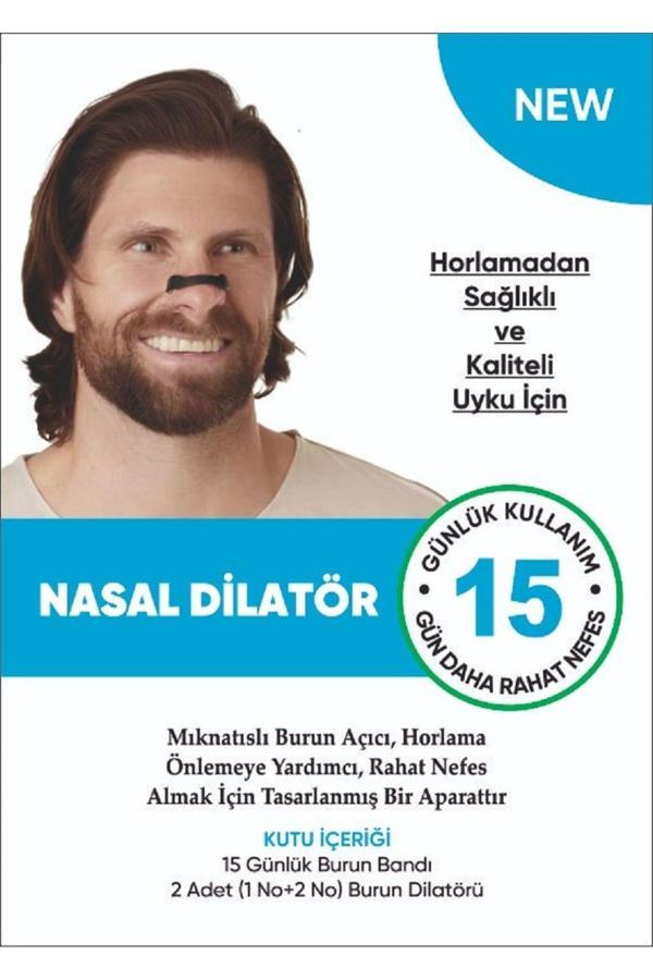 Secret Lift Horlama Önlemeye Yardımcı Nasal Dilatör 2 Adet (1 No+2 No ) 30 Günlük Burun Bandı - Image 1
