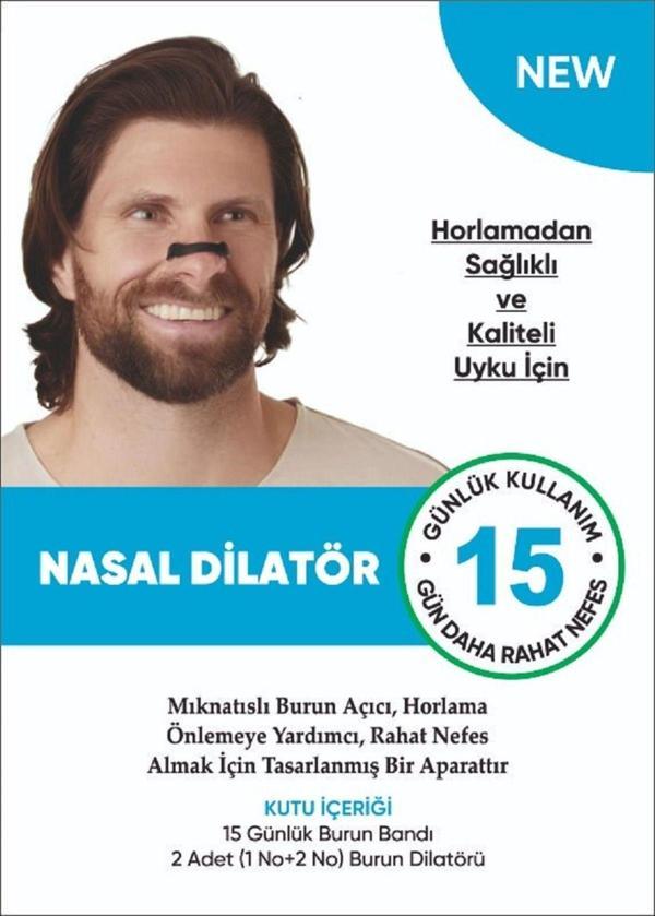 Secret Lift Horlama Önlemeye Yardımcı Nasal Dilatör 2 Adet (1 No+2 No ) 45 Günlük Burun Bandı - Image 1