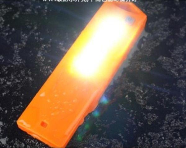 Mor Salkım Home Aydınlatmalı Taşınabilir Led Işıklı Acil Durum Hayatta Kalma Düdüğü 3 Modlu 1 Adet - Image 1