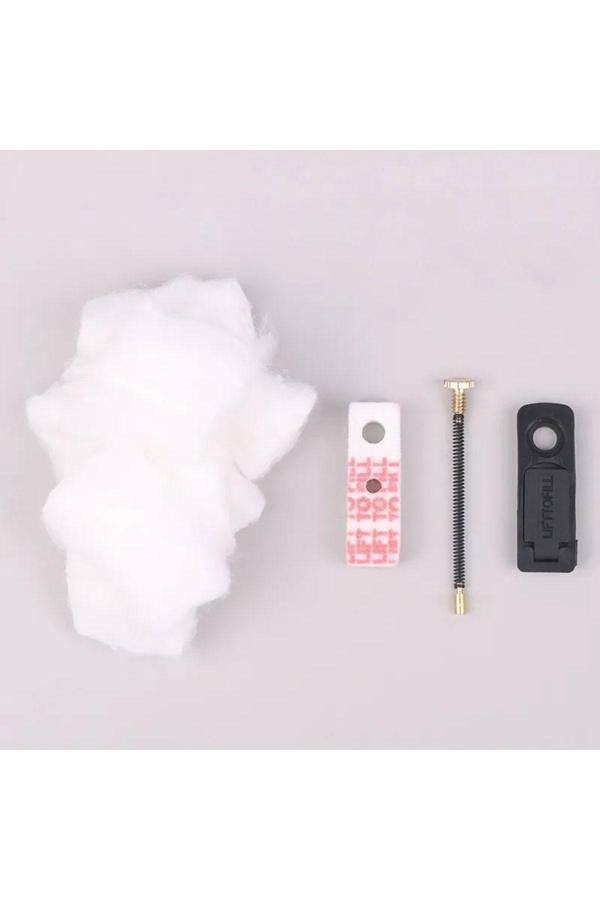 Mor Salkım Home Klasik Zippo Çakmak Uyumlu 3 Pamuk+1 Keçe+1 Yay+1 Sızdırmaz Kapak (4 Lü Set) - Image 1