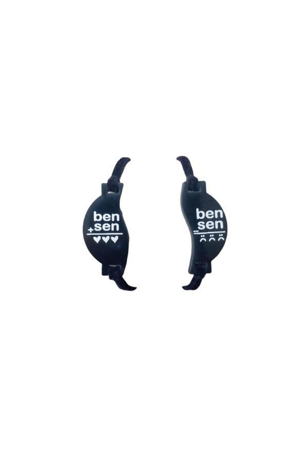 Mor Salkım Home Ben Ve Sen Temalı Bileklik 2 Li - Image 1