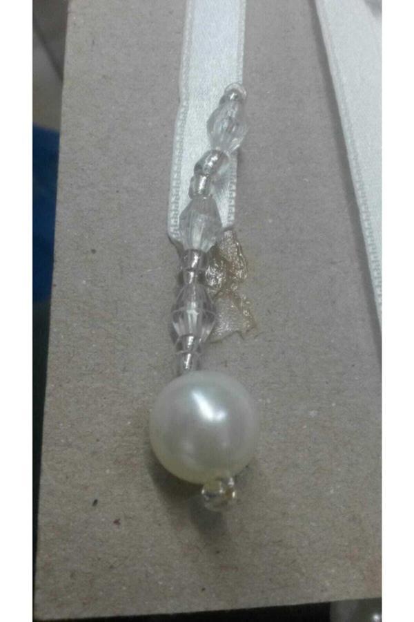 Mor Salkım Home Kruvaze Perde Boncugu Inci Model 5 Adet - Image 1