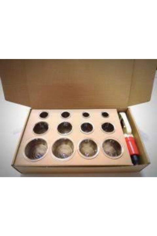 Mor Salkım Home Milli Hacamat Kupası Seti 2-3-4-5-6-7 No 2 Şer Adet +1 Adet Pompa - Image 1