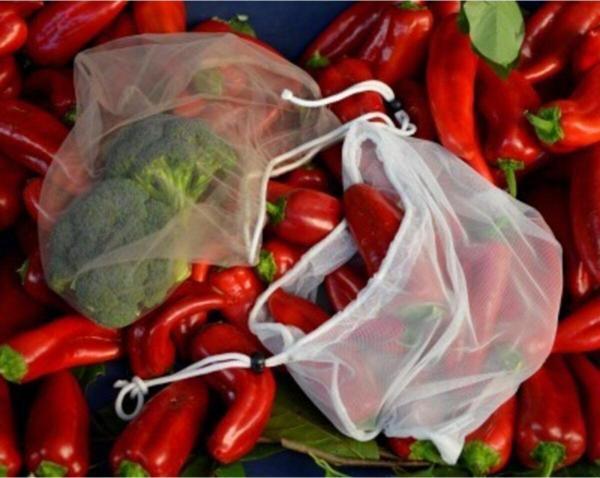 Mor Salkım Home Buzdolabı Tül Bez Torba 35Cmx35 Cm - Image 1