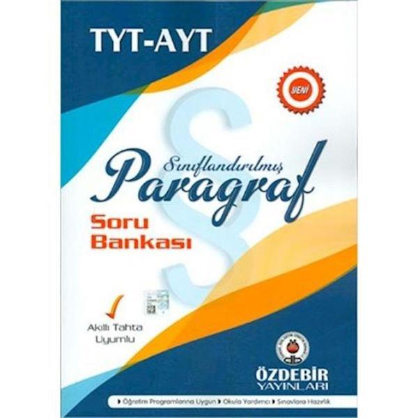 Özdebir Yayınları Tyt-Ayt Paragraf Soru Bankası Sınıflandırılmış - Özdebir Yayınları - Image 1