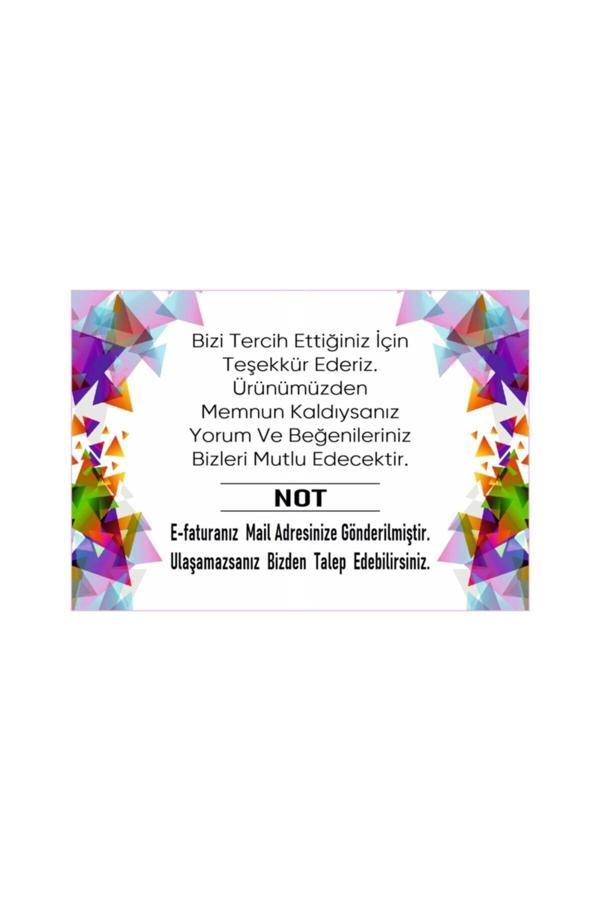 Mor Salkım Home E-Ticaret Yorum Ve Teşekkür Kartı (Yıldızlı) 1000 Adet - Image 1