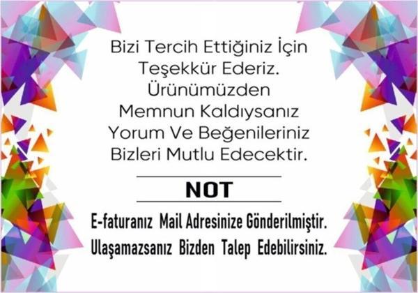 Mor Salkım Home E-Ticaret Yorum Ve Teşekkür Kartı (Yıldızlı) 1000 Adet - Image 1