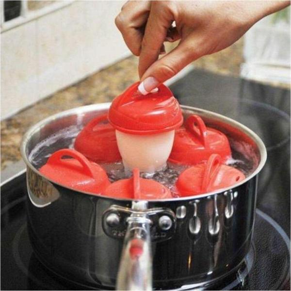 Mor Salkım Home Silikon Kapaklı Yumurta Pişirme Kabı 1 Adet - Image 1