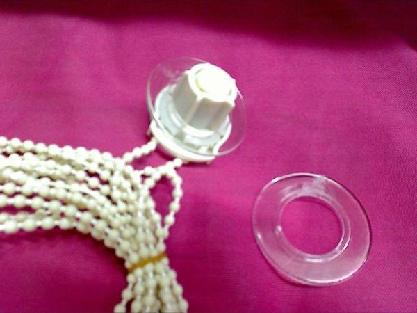 Mor Salkım Home Stor Zebra Perde Yedek Zincir 2 Adet 30 Mm +2 Adet Hizalama Halkası - Image 1