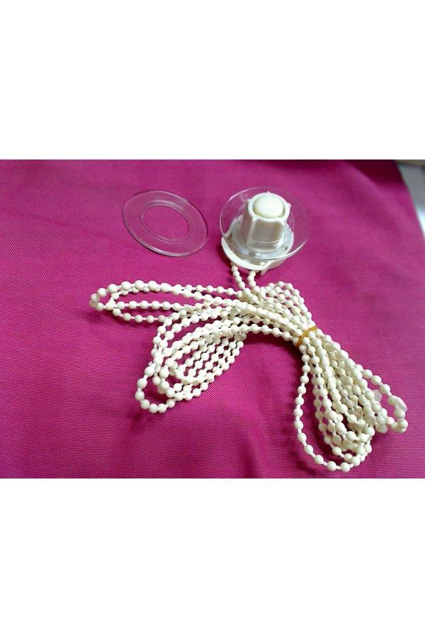 Mor Salkım Home Stor Zebra Perde Yedek Zincir 30 Mm +1 Adet Hizalama Halkası - Image 1