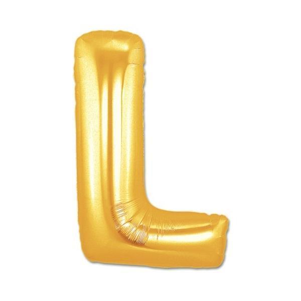 Altın Sarısı Folyo Harf Balon 1 Metre - Image 1