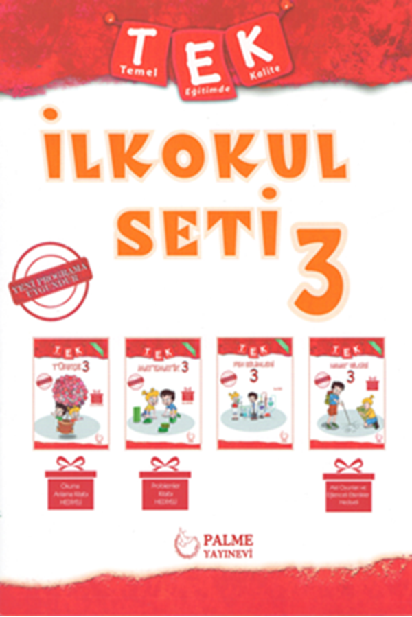 Palme Yayınları 3. Sınıf Tek İlkokul Seti - Palme Yayınları - Image 1