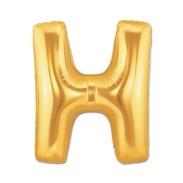 Altın Sarısı Folyo Harf Balon 1 Metre - Image 1