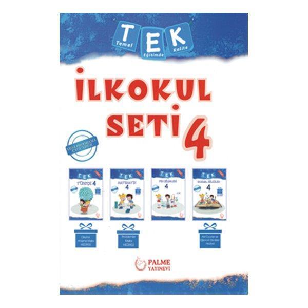 Palme Yayınları 4. Sınıf Tek İlkokul Seti - Palme Yayınları - Image 1