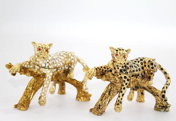 Swarovski Taşlı Tekli Leopar Model 3 - Image 1