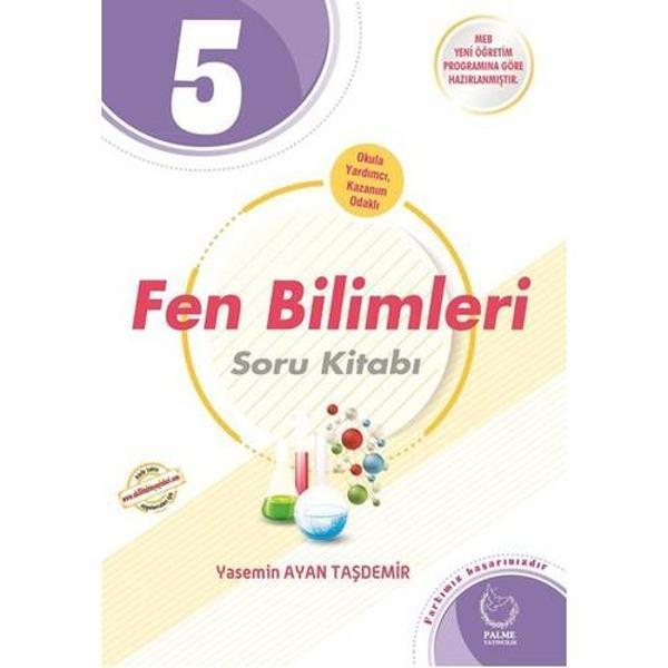 Palme Yayınları 5. Sınıf Fen Bilimleri Soru Kitabı - Palme Yayınları - Image 1