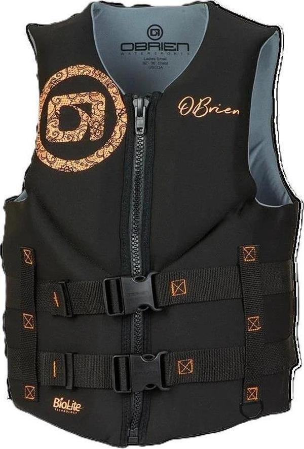Obrien Ladies Traditional Coral Neopren Can Yeleği  L - Image 1
