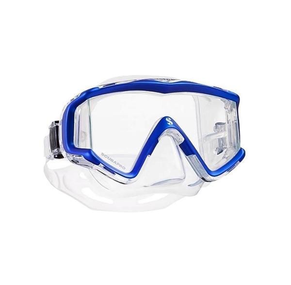 Scubapro Crystal Vu Maske  Şeffaf/Mavi - Image 1