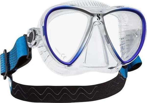 Scubapro Synergy Twin Maske  Şeffaf/Mavi - Image 1