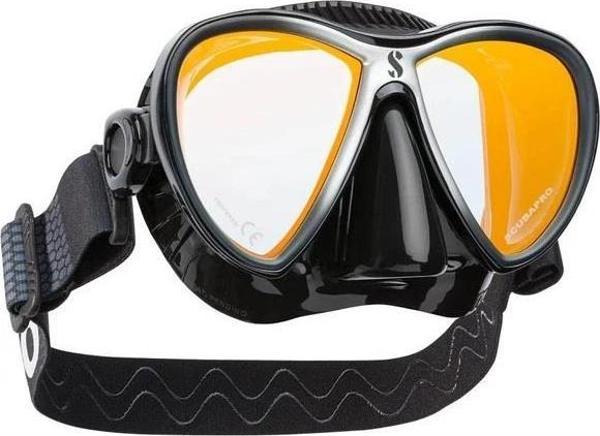 Scubapro Synergy Twin Maske  Siyah/Gri - Image 1