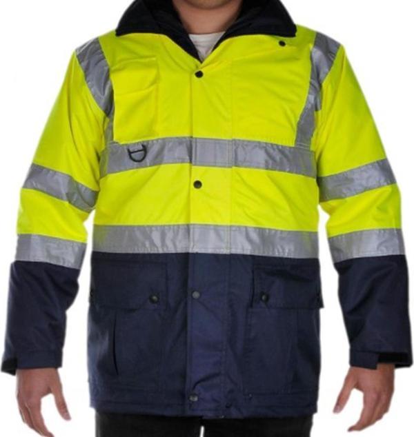 Pollyrain 5+1 Oxfort Parka Sarı/Lacivert L - Image 1
