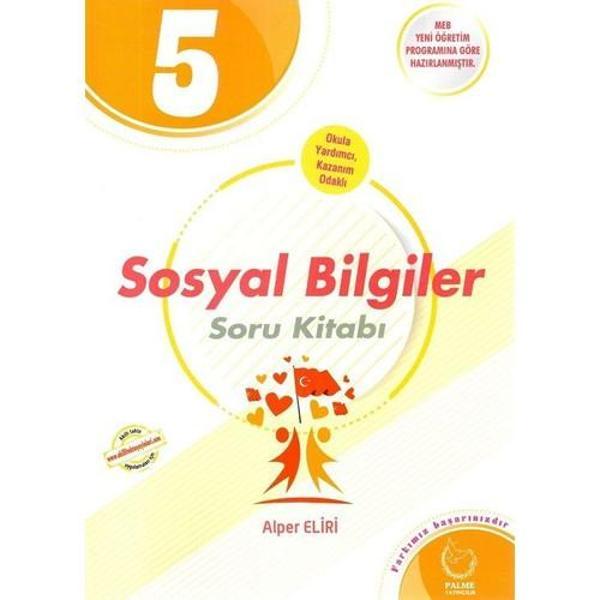 Palme Yayınları 5. Sınıf Sosyal Bilgiler Soru Kitabı - Palme Yayınları - Image 1