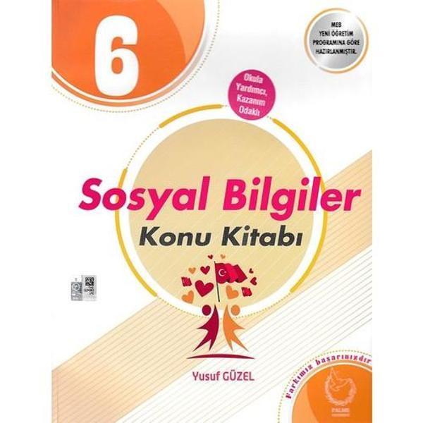 Palme Yayınları 6. Sınıf  Sosyal Bilgiler Konu Kitabı - Palme Yayınları - Image 1