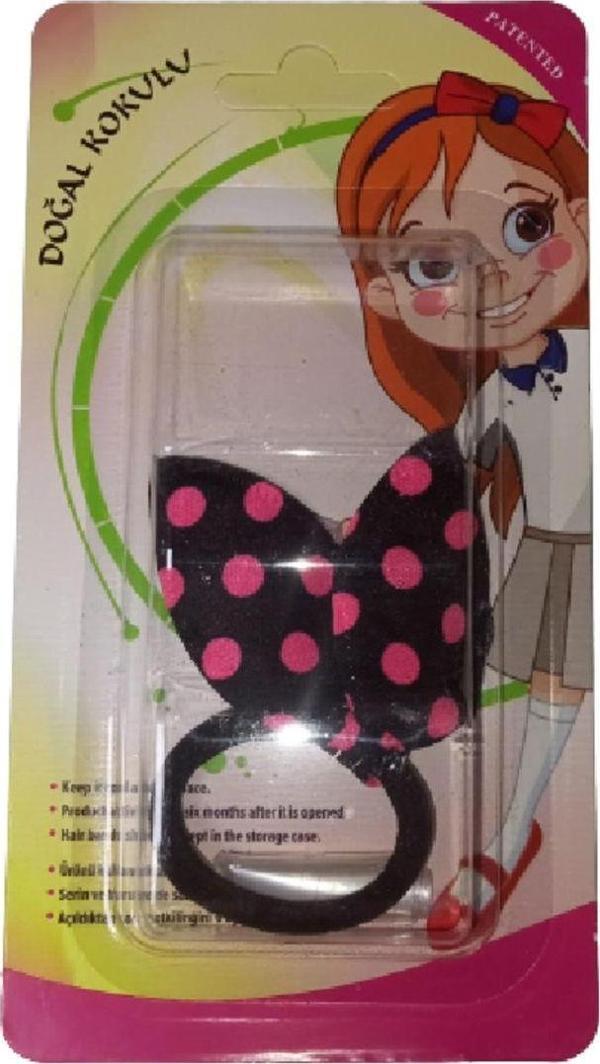 Stopper Bit Tokası Doğal Kokulu Siyah Pembe Benekli - Image 1