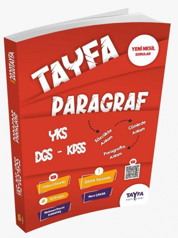 Tayfa Yayınları Tyt Paragraf Soru Bankası - Tayfa Yayınları - Image 1