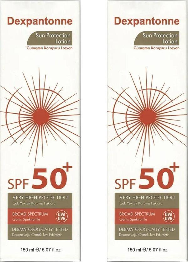 Spf50+ Güneşten Koruyucu Losyon 150 ml × 2 - Image 1
