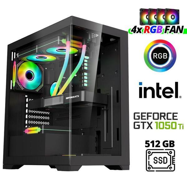 Xaser Xsr981 i5 4590 16GB Ram 512GB SSD 4GB GTX1050 Ti Ekran Kartı Masaüstü Oyuncu Bilgisayarı - Image 1