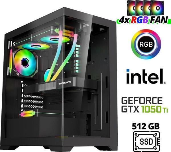 Xaser Xsr981 i5 4590 16GB Ram 512GB SSD 4GB GTX1050 Ti Ekran Kartı Masaüstü Oyuncu Bilgisayarı - Image 1
