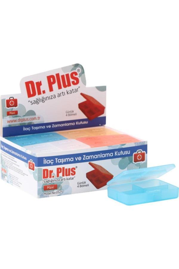 Dr. Plus 12 Adet Haftalık İlaç Saklama Ve Zamanlama Kutusu - Image 1