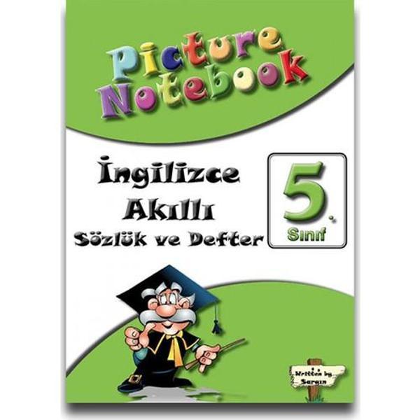Sargın Yayınları 5. Sınıf İngilizce Akıllı Sözlük Ve Defter Picture Notebook - Sargın Yayıncılık - Image 1