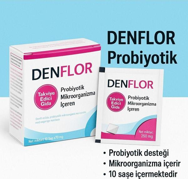 Denflor Probiyotik 10 Saşe - 5'li Paket - Image 1