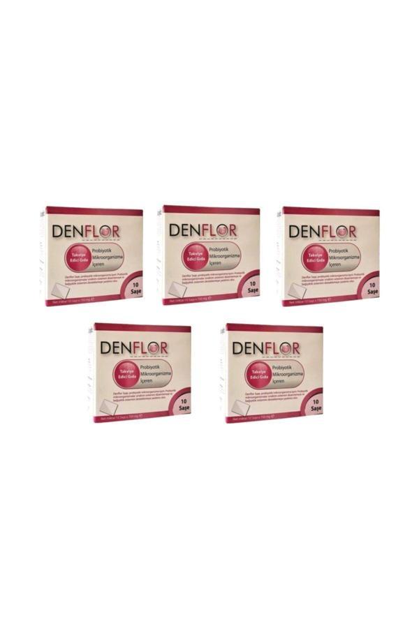 Denflor Probiyotik 10 Saşe 5’li Paket - Image 1