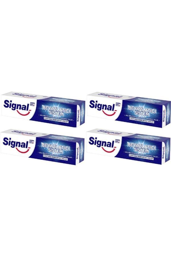 Beyazlatıcı Sistem Diş Macunu 75 Ml 4 Lü Set - Image 1