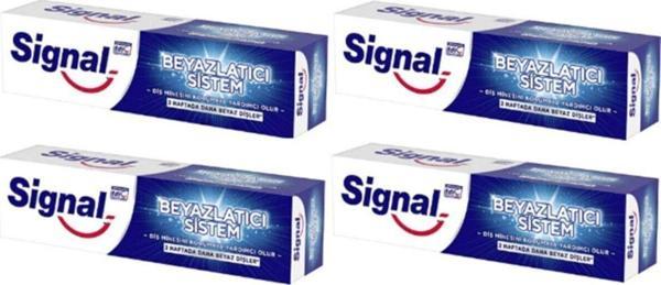 Beyazlatıcı Sistem Diş Macunu 75 Ml 4 Lü Set - Image 1