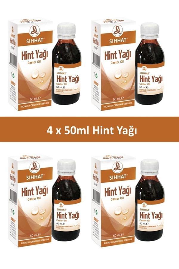 Doğal Hint Yağı 4 x 50 ml - Image 1