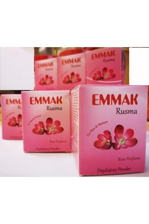 3 Adet Tüy Dökücü Toz Depilatuar Gül Kokulu Rusma 80 gr - Image 1