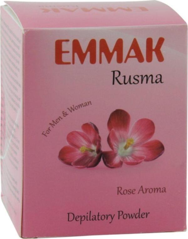 Rusma Gül Aromalı   Tüy Dökücü Hamamotu Toz  80gr - Image 1