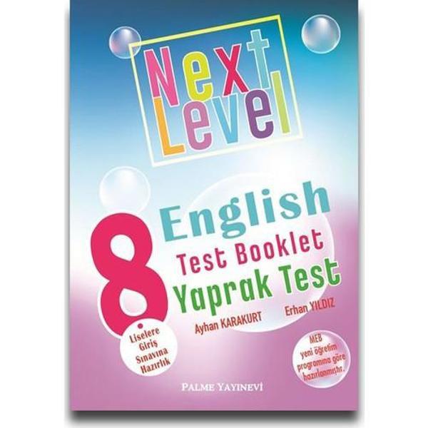 Palme Yayınları 8. Sınıf Next Level English Test Booklet Yaprak Test - Palme Yayınları - Image 1