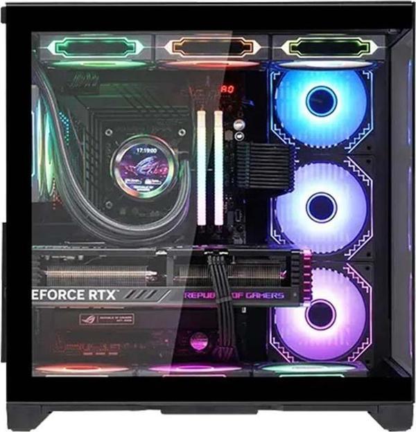 Xaser Lexus x420 Ryzen 7 7800X3D 16GB DDR5 Ram 1TB M.2 NVMe SSD 8GB RTX5060 Ti Sıvı Soğutmalı Oyuncu Bilgisayar - Image 1