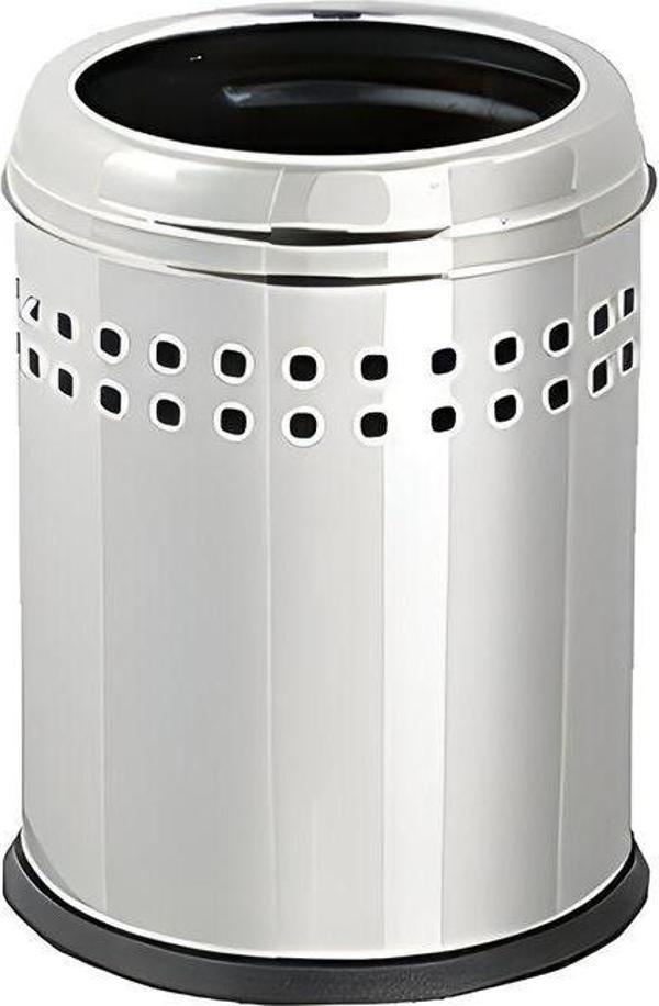 Hızır Efor Çöp Kovası, Çemberli, Delikli 304 Kalite, 5 Lt. Hijyenik Ve Dayanıklı - Image 1